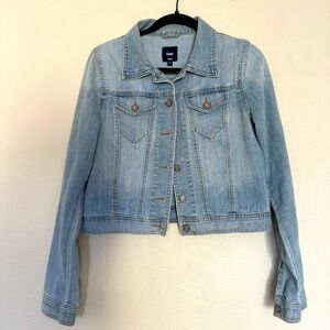 GAP - Cropped denim jacket